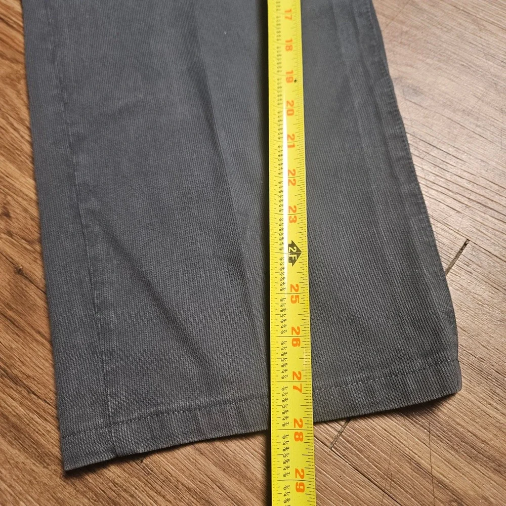Valentino Mens Corduroy Straight Leg Pants 38x28 Cotton Peru Made Quiet Luxury